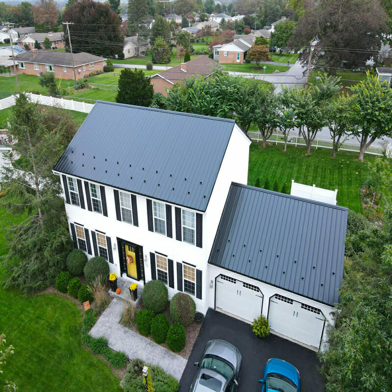 New metal roofing job in Waynesboro PA